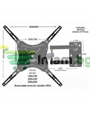 Универсална стойка за телевизор, за стена, дълго рамо, от 14″ до 55″, до 50кг